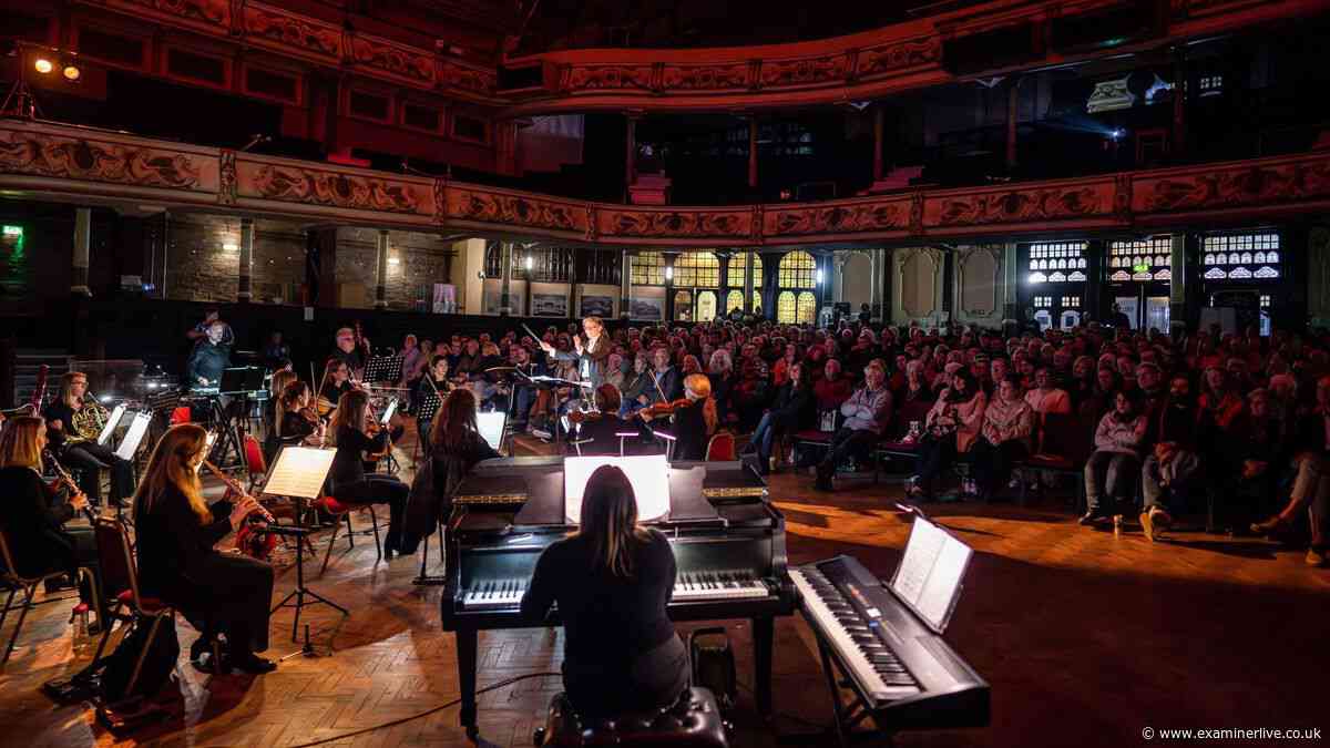 The Yorkshire silent film nights where the band makes up the music on the spot