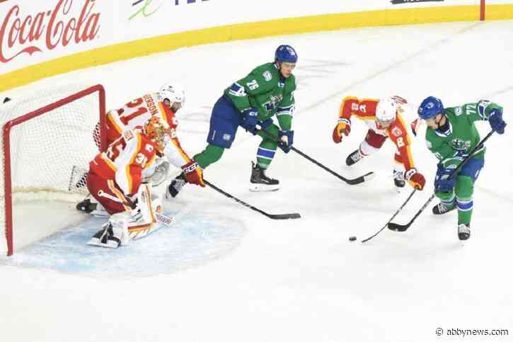 Abbotsford Canucks open season with pair of losses to Calgary Wranglers