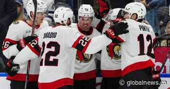 Sens open post-Tkachuk era with victory over Leafs