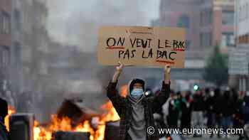 French students clash with police as school protests spread nationwide