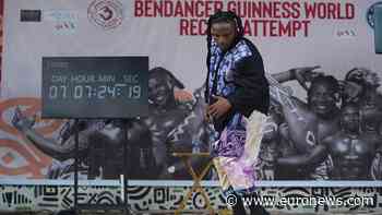Nigerian dancer completes 168-hour dance marathon in Guinness bid