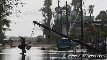 Flooding and destruction as Hurricane Polo hits Mexico