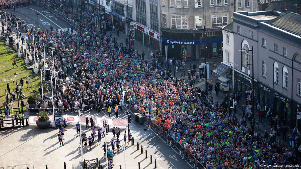 Cardiff Half Marathon road closures, map and race route