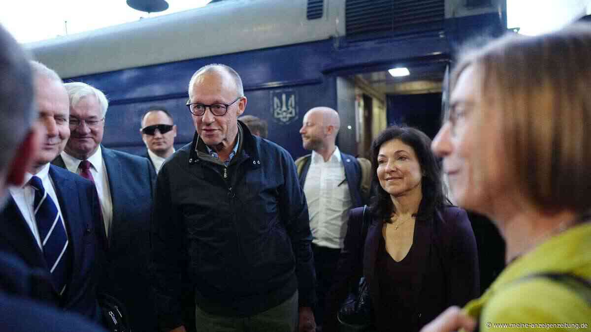 Merz zu Solidaritätsbesuch in der Ukraine