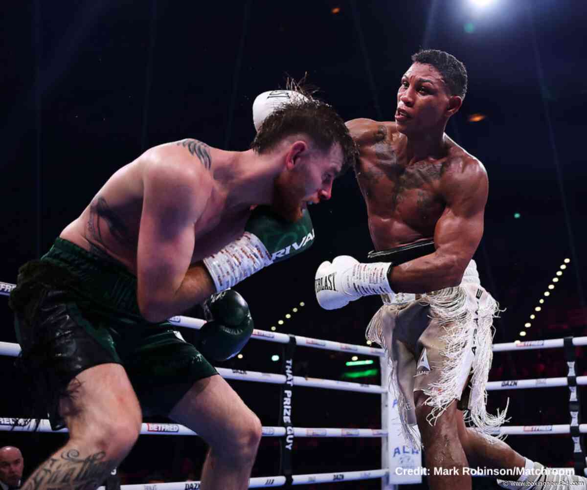 Bilal Fawaz Stops Eithan James In Eight Rounds