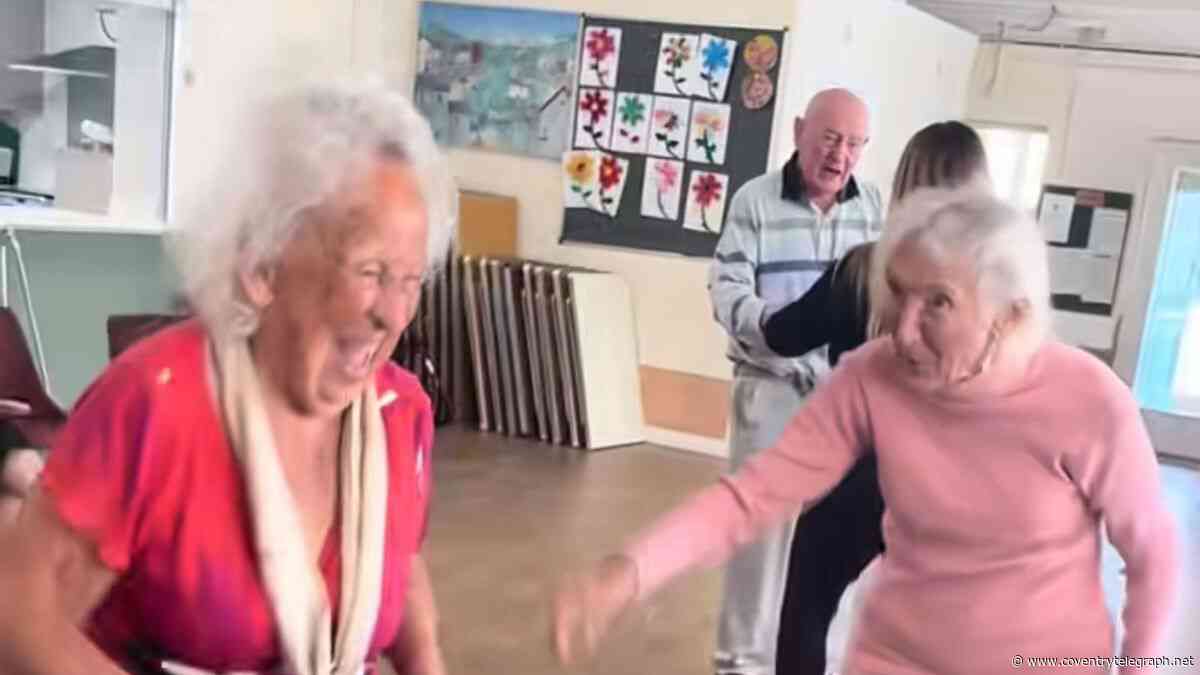 Meet the 92 and 94-year-old stars of the viral Coventry 'dance-off' TikTok video