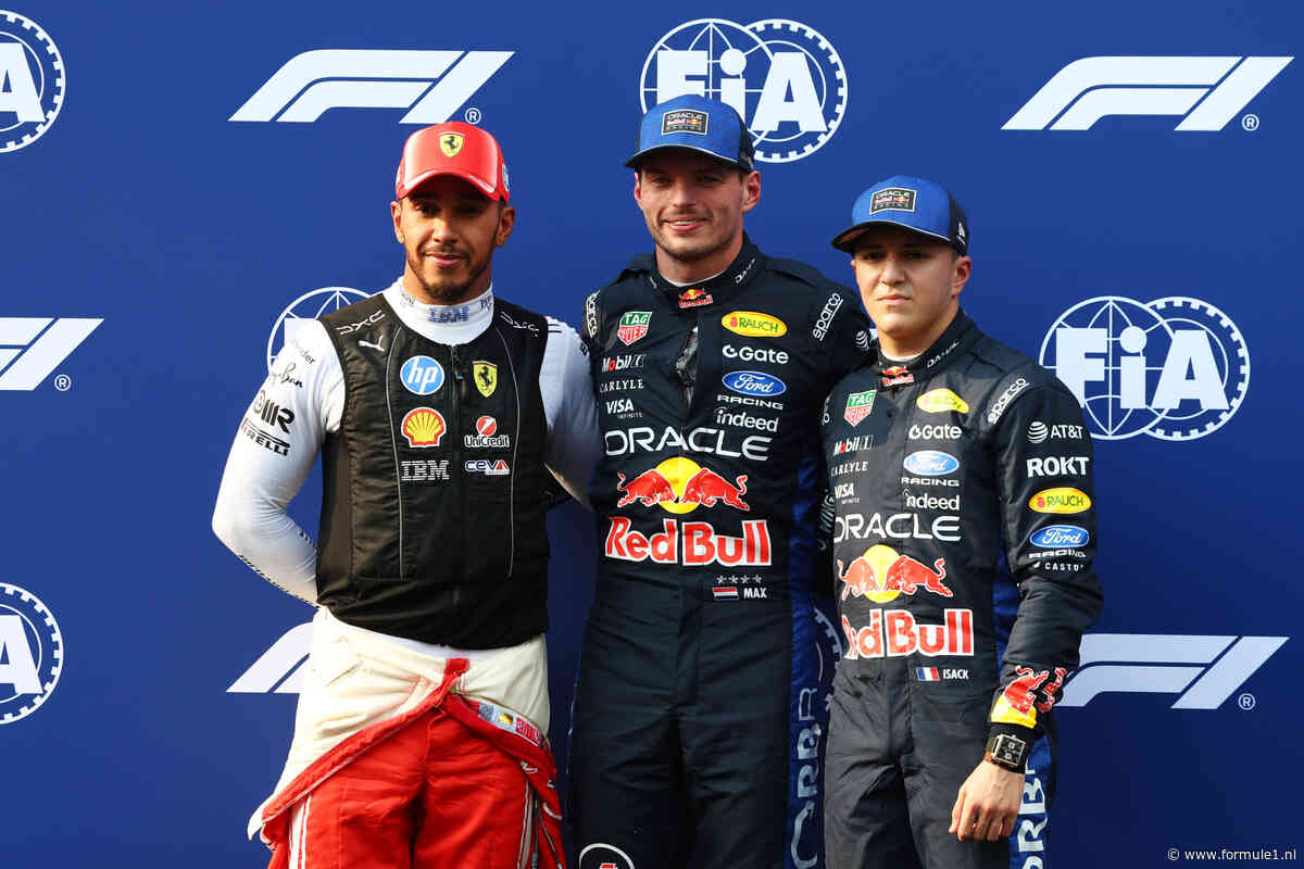 Startopstelling GP Bahrein in Maleisië: Verstappen vanaf pole in Sepang, Hamilton naast hem op P2