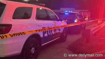 Girl, 12, shot dead and three adults injured after gun fight erupts over parking spot near youth football event