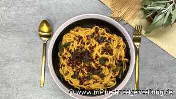 Kürbis-Carbonara: herbstlich, schnell gemacht und überraschend cremig