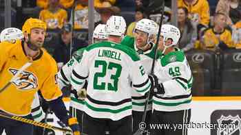 Stars Score 47 Seconds In, Fall 2-1 To Predators For 0-2 Start