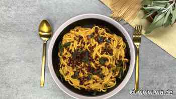 Kürbis-Carbonara: herbstlich, schnell gemacht und überraschend cremig