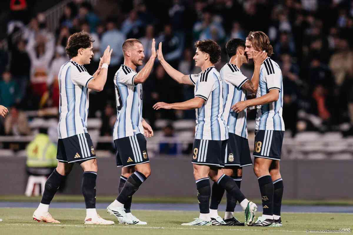 Argentinië scoort erop los en boekt monsterzege op 'jeugdploeg' van Burkina Faso