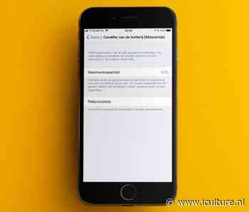 Zo werkt ‘Batterijconditie’ op de iPhone