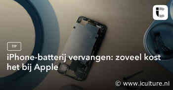 iPhone-batterij vervangen: zoveel kost het bij Apple