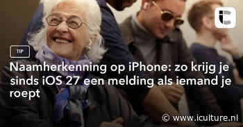 Naamherkenning op iPhone: zo krijg je sinds iOS 27 een melding als iemand je roept