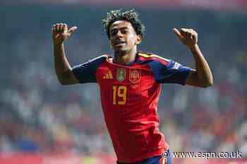 Spain's de la Fuente in disbelief on Yamal scoring streak