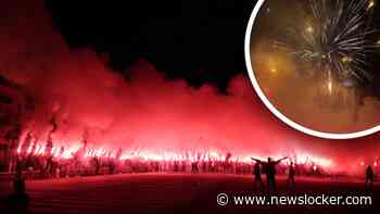 F-side viert vijftigjarig bestaan met grote hoeveelheid vuurwerk