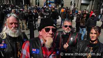 ‘Sick of burying their mates’: Motorcyclists rev engines at parliament in road safety protest