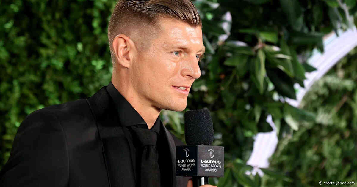 Real Madrid legend Toni Kroos reacts to praise from former assistant manager