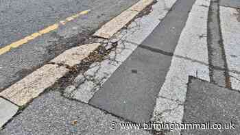 Residents of Solihull 'with potholes everywhere' call road AND footpaths to be resurfaced