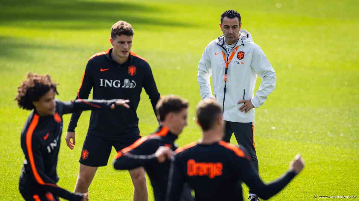 Xavi hint op andere namen zondagavond bij het Nederlands elftal: ’Dat moet dan eigenlijk altijd’