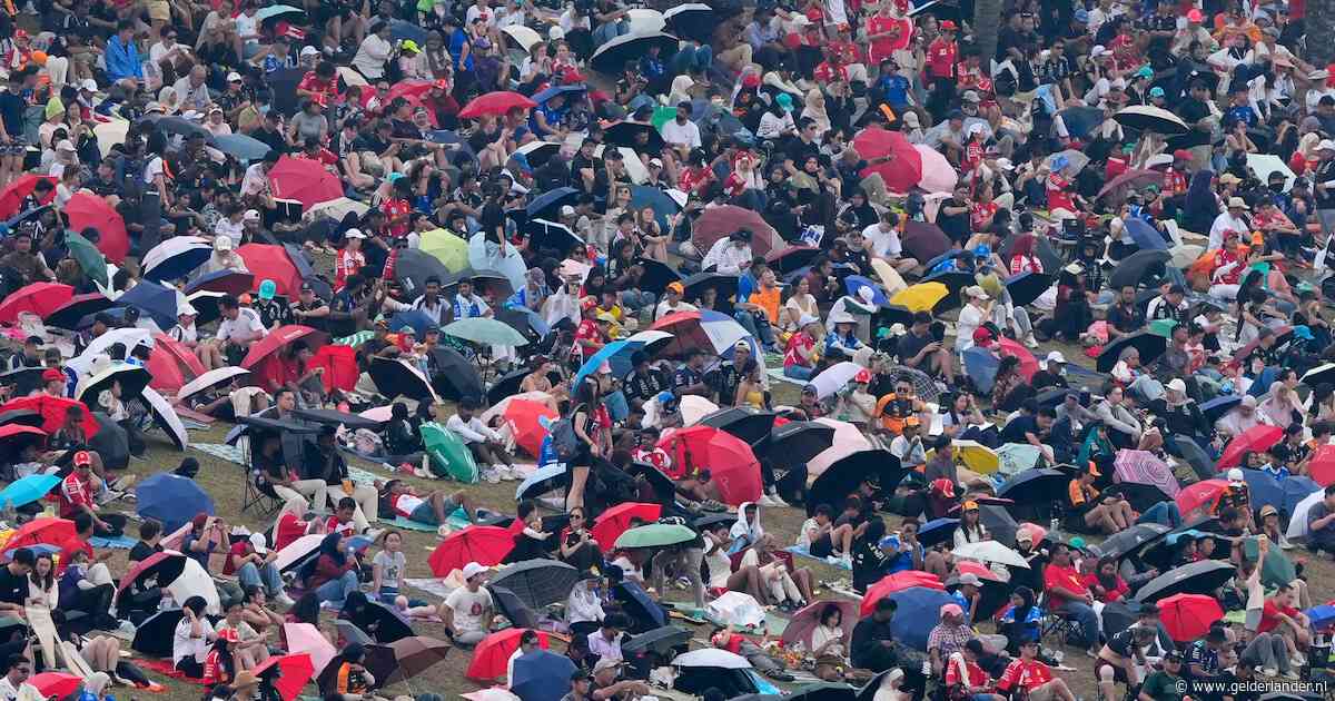 Noodweer in Maleisië: race met Max Verstappen op pole uitgesteld vanwege stortregen op het circuit