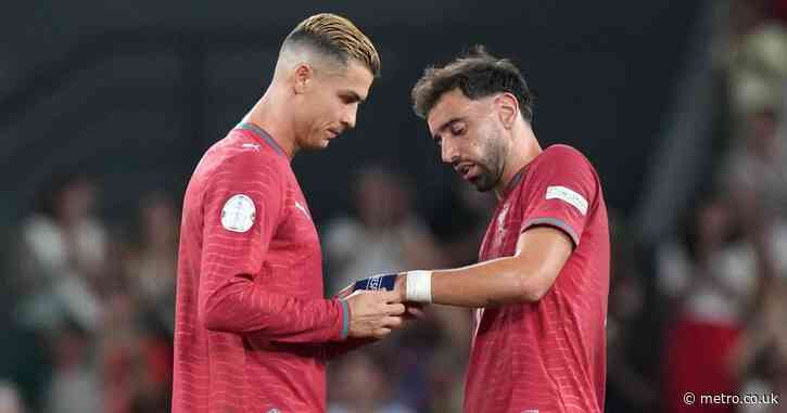 Bruno Fernandes reveals what he said to Cristiano Ronaldo amid Portugal controversy