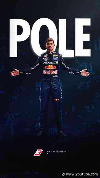 MAX IS ON POLE!!!!! #F1 #RedBullRacing #BahrainGP