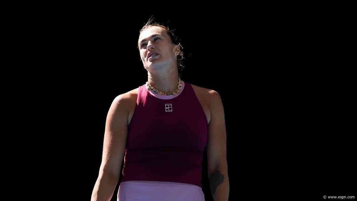 Sabalenka bounced from China Open in straight-sets loss to Bartunkova