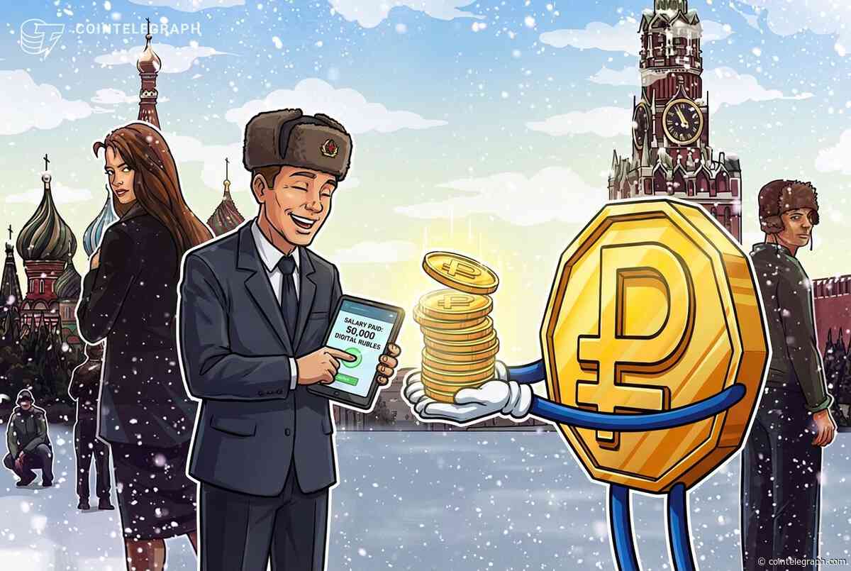 Russia’s Finance Ministry pays wages in digital rubles for first time