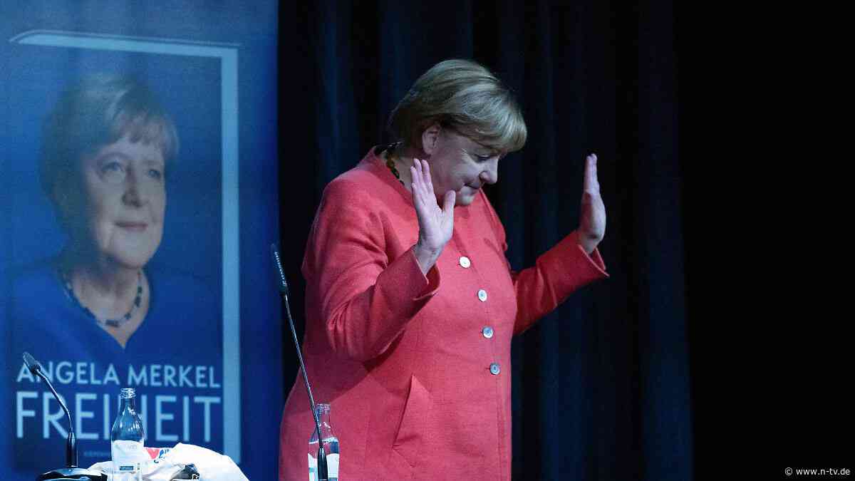 Altkanzlerin verzückt ihre Fans: Merkel hier, Merkel da, Merkel-Mania
