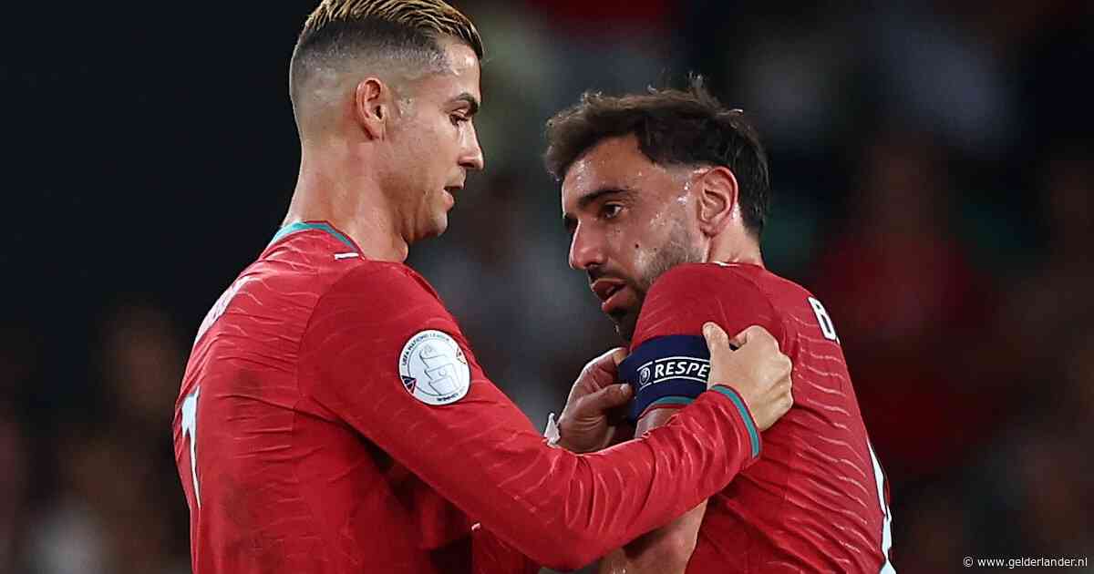 ‘Hij blijft voor altijd ons grootste icoon’: vice-captain Portugal neemt het na rel op voor Cristiano Ronaldo