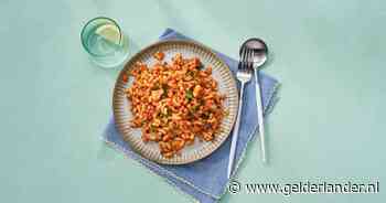 Wat Eten We Vandaag: Macaroni in tomaten-paprikasaus met tofu