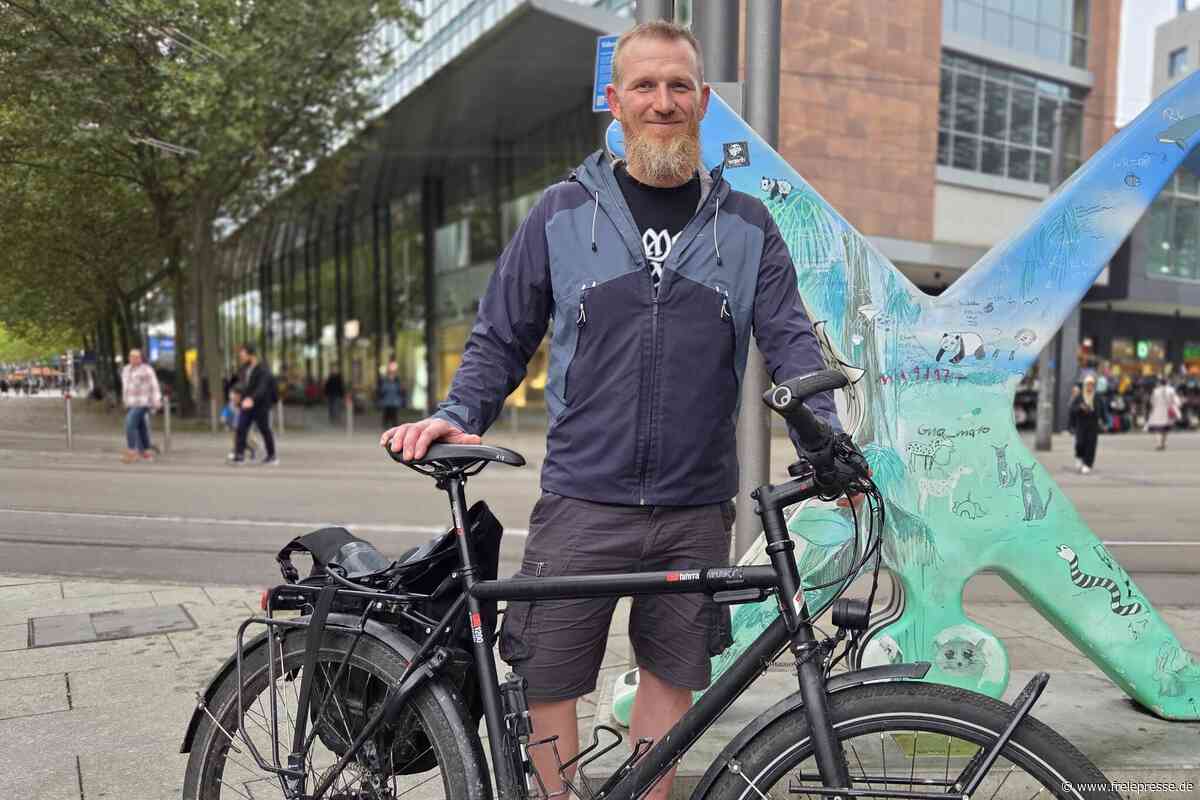 2172 Kilometer: Dieser Mann ist der aktivste Stadtradler von Chemnitz