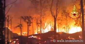Grote brand op camping bij Gardameer, 24 gewonden