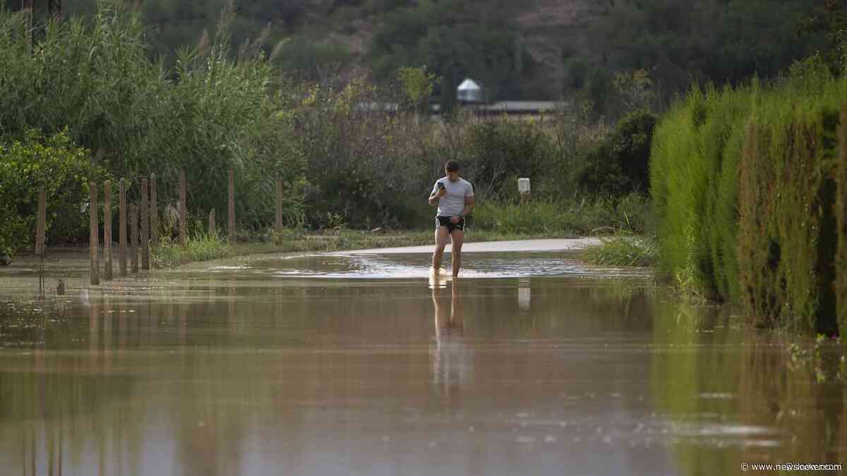 Recordhoeveelheid regen zorgt voor hevige overstromingen in Catalonië
