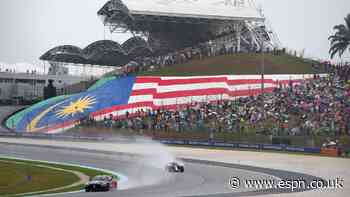 Bahrain GP: Chaos after heavy delays due to rain