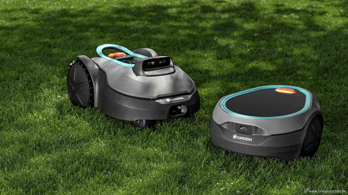 Gardena Sileno Sun: Dieser Mähroboter versorgt sich per Solarmodul mit Strom