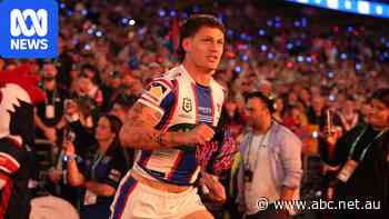 Live: Kalyn Ponga scores 95-metre stunner to drive home early Knights advantage