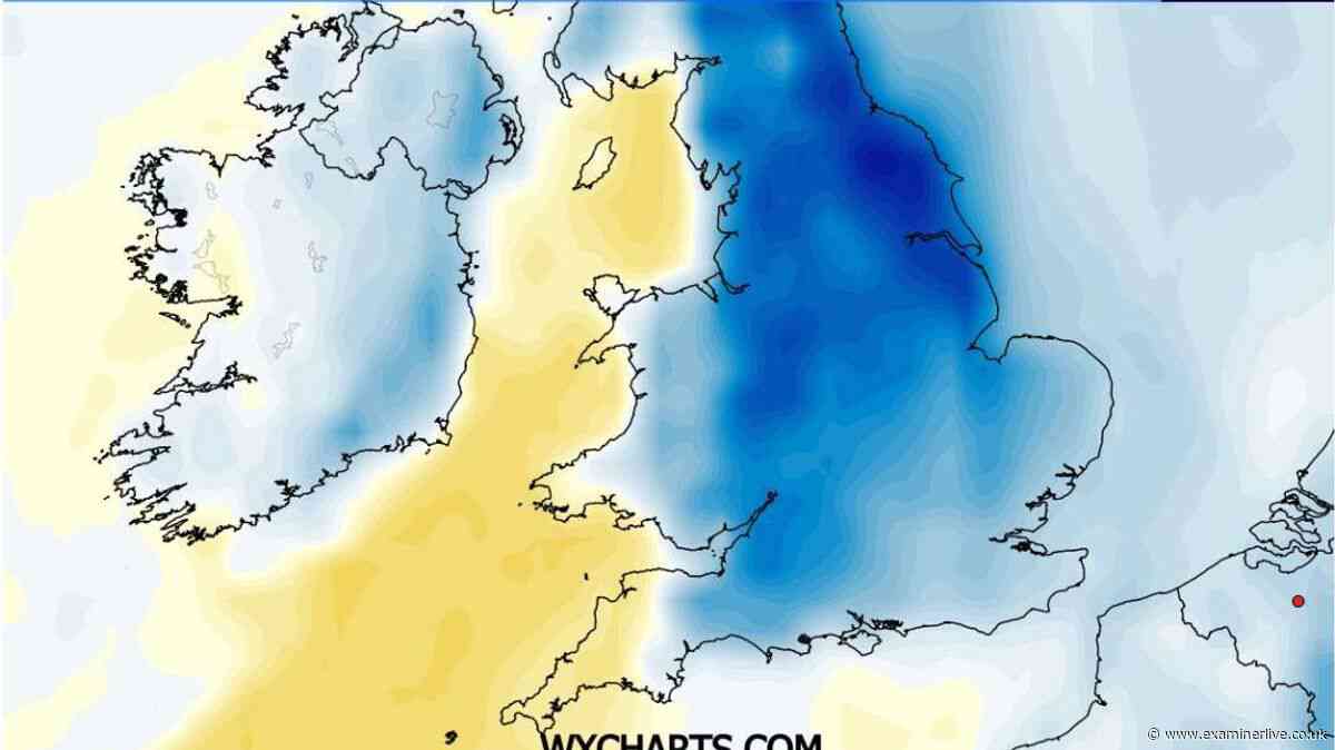 UK cold snap to hit with 14 counties to drop below 10C within days