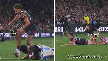 Freakish football skills help Roosters over