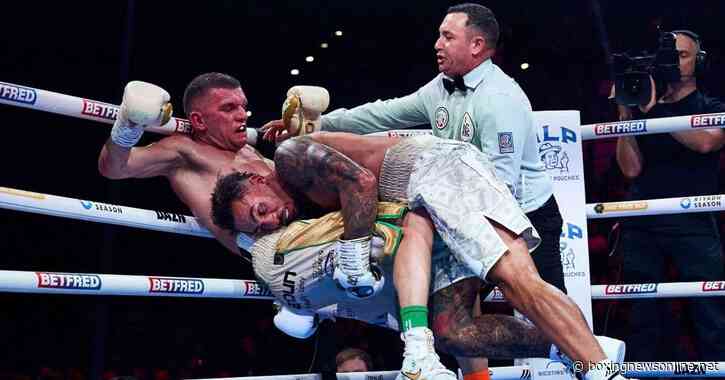 George Groves sums up Ben Whittaker’s performance after ‘holding on for dear life’ in Wallace win