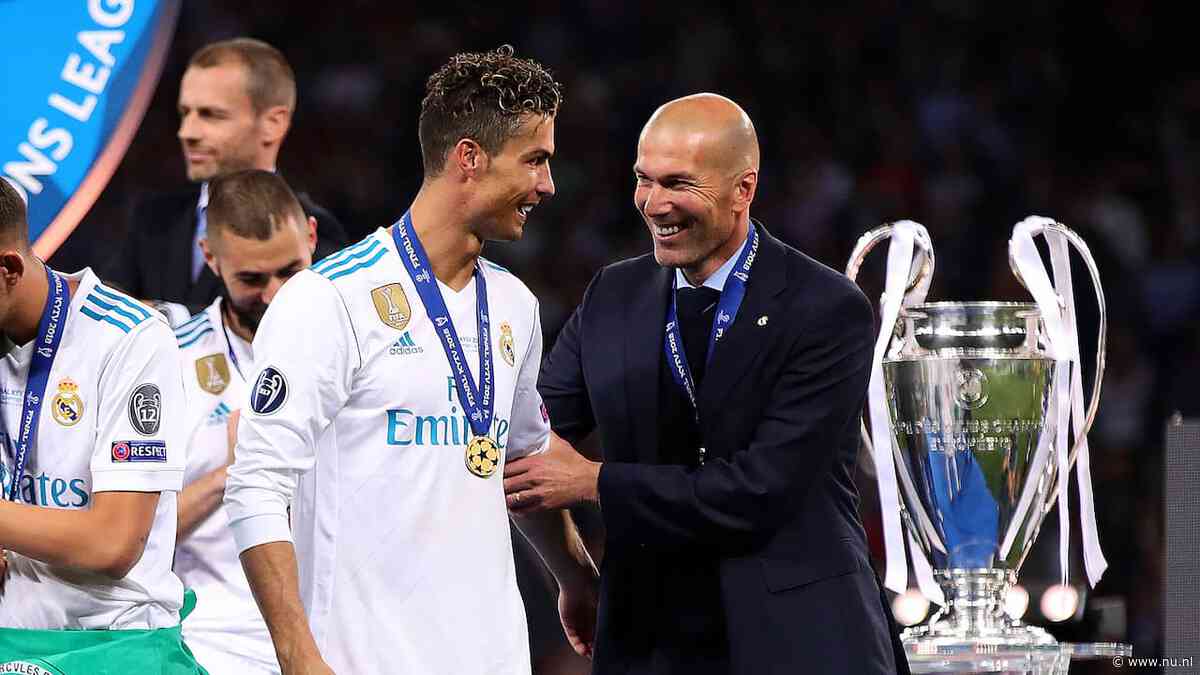 Zidane steekt Ronaldo hart onder de riem na rel: 'We moeten zijn carrière eren'