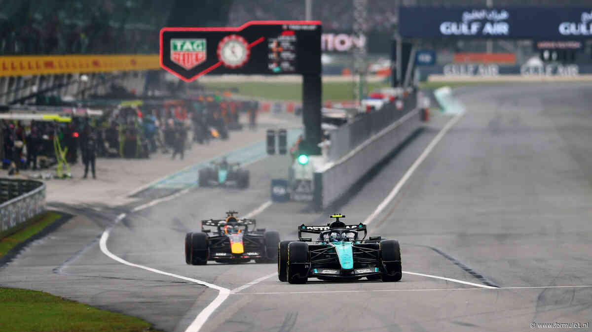 WK-stand na GP Bahrein in Maleisië: Verstappen loopt in, Antonelli profiteert van exit Russell