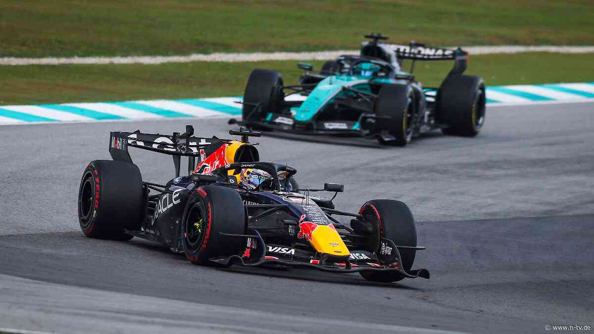100 Minuten Verzögerung: Wolkenbruch, Ausfälle: Beim Chaos-Rennen feiert Verstappen die Erlösung