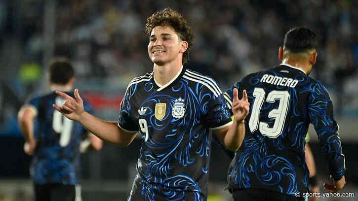 Argentina put seven past Burkina Faso after travel issues