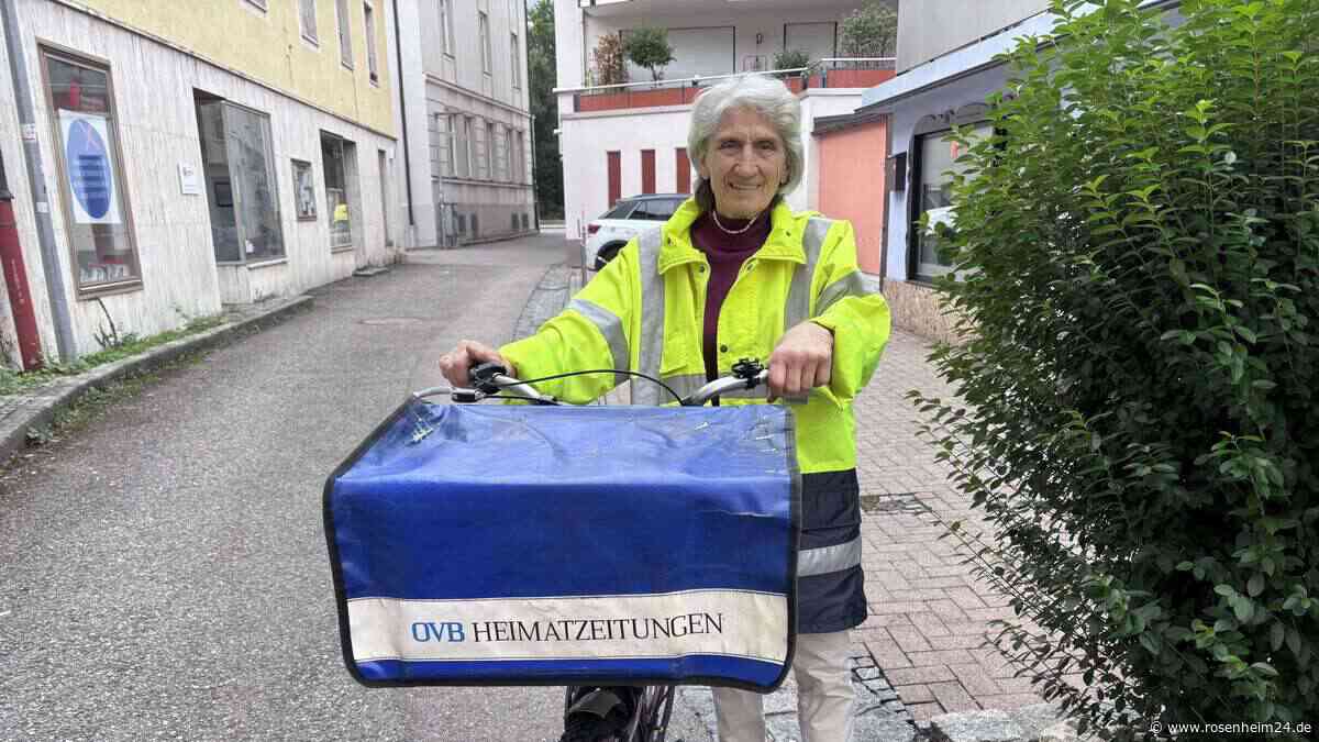 „Mir geht das jetzt schon ab“: Nach 50 Jahren hört Rosenheimer OVB-Austrägerin auf