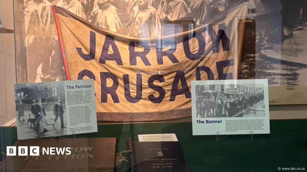 'The march is alive in the minds of Jarrow today'