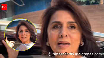 Neetu Kapoor takes dig at paps over back shots: 'Yeh pasand hai na?'