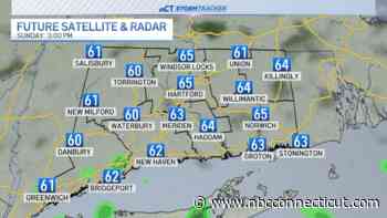Cloudier and mostly dry for Sunday, winds pick up through Monday